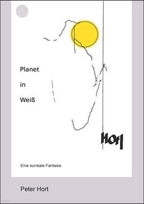 Planet in Weiß: Eine surreale Fantasie