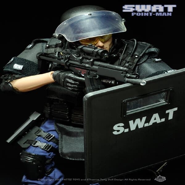 경찰특공대 경특 SWAT NX03 PointMan방패경계대원