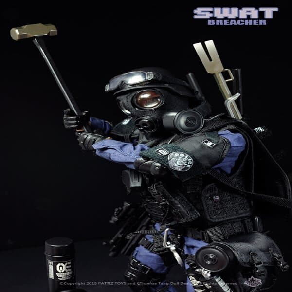 경찰특공대 경특 SWAT NX02 Breacher 격파돌격대원