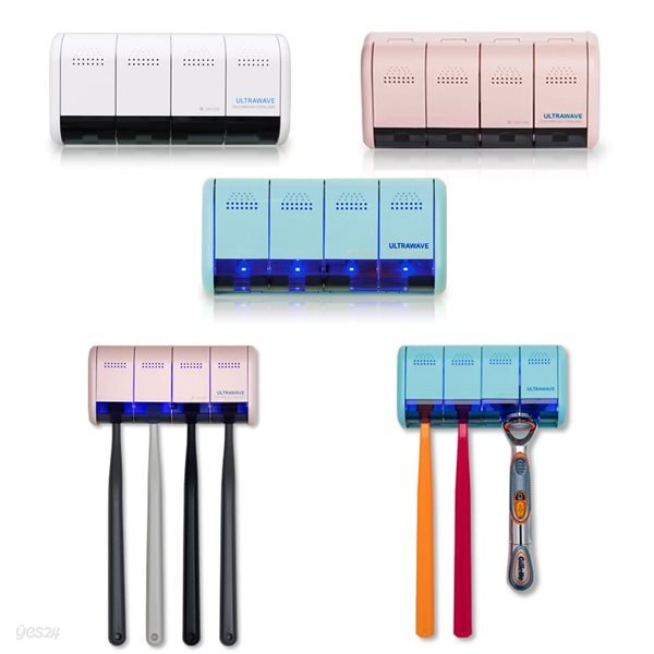 [충전기선물] 울트라웨이브 UVC LED 가정용 무선 칫솔살균기 TS-04 면도기 치솔살균기 프리한마켓