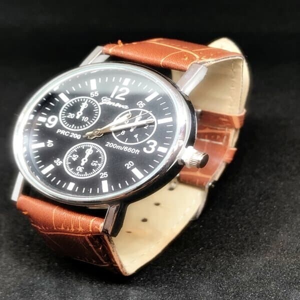 1Plus1 아날로그GENEVA Watch 손목시계와치PU8686