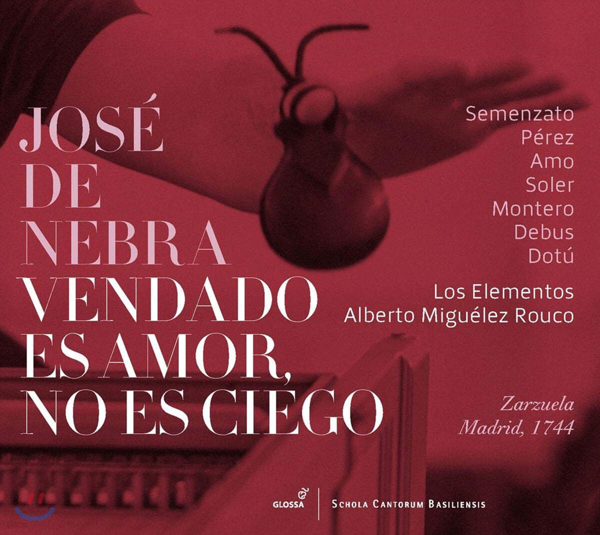 호세 데 네브라: 오페라 '눈 먼 사랑은 눈 멀지 않고' (Jose De Nebra: Vendado Es Amor, No Es  Ciego) - 예스24