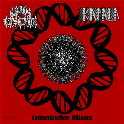 Chaos Cascade / Kapala - Contamination Alliance (7 inch Single LP)