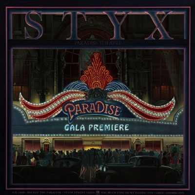 Styx - Paradise Theatre (Ltd. Ed)(Gatefold)(Blue LP)