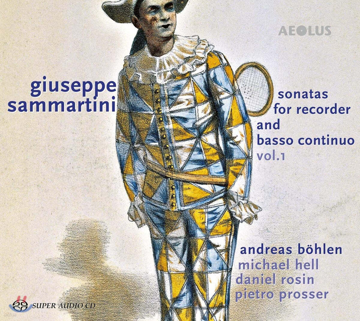 Andreas Bohlen 삼마르티니: 리코더 소나타 1집 (Giuseppe Sammartini: Sonatas For Recorder &amp; Basso Continuo) 