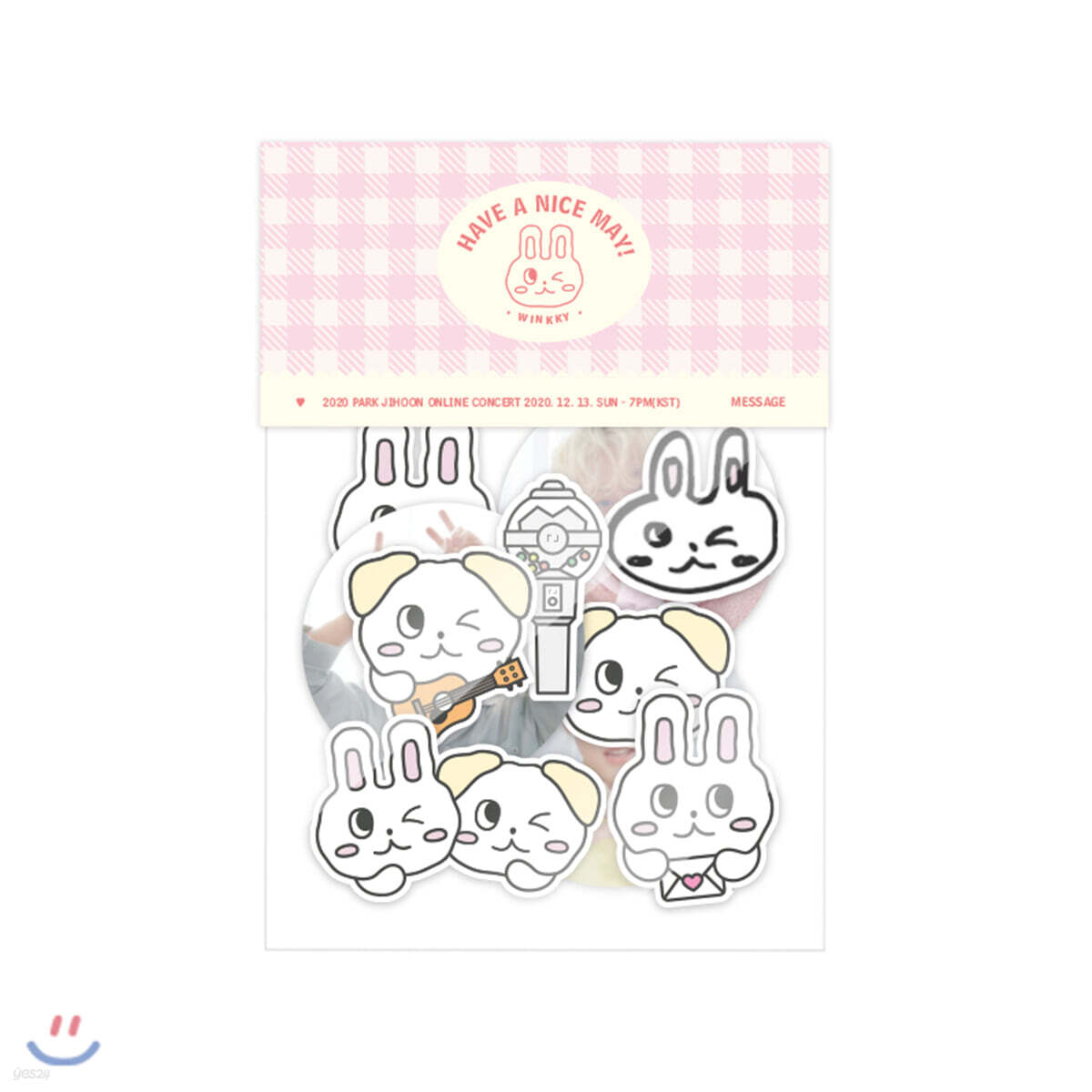 2020 PARK JIHOON ONLINE CONCERT [MESSAGE] STICKER PACK - 예스24