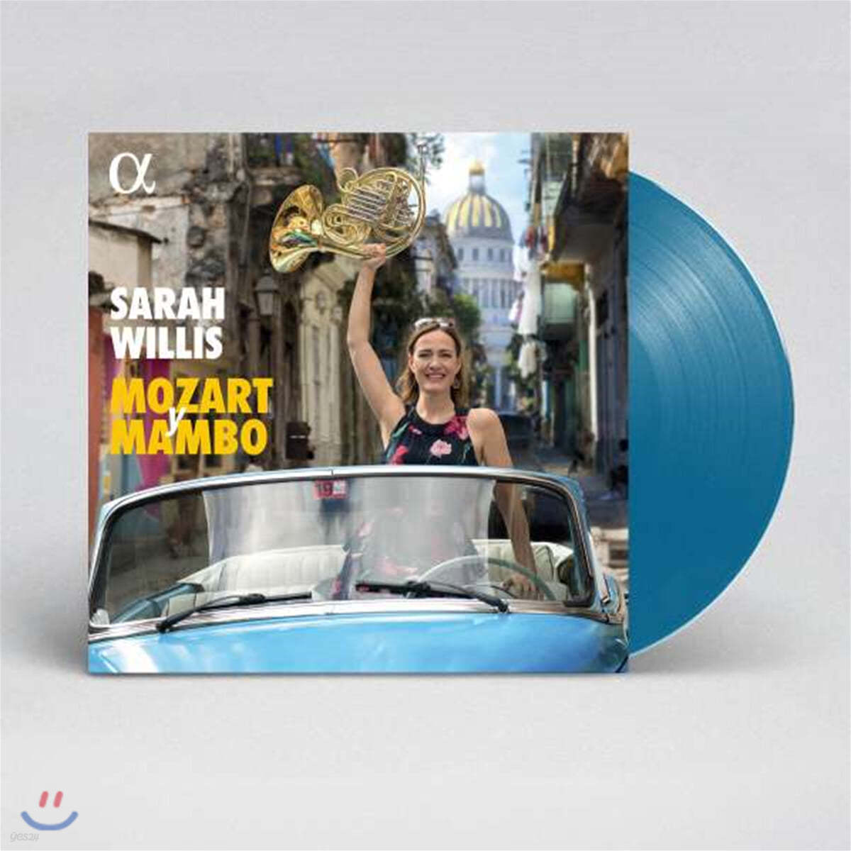 Sarah Willis 모차르트: 호른 협주곡 / 쿠바 음악 (Mozart y Mambo) [아쿠아 블루 컬러 2LP] 