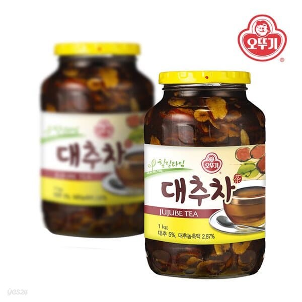 오뚜기 대추차 1kg x 2개