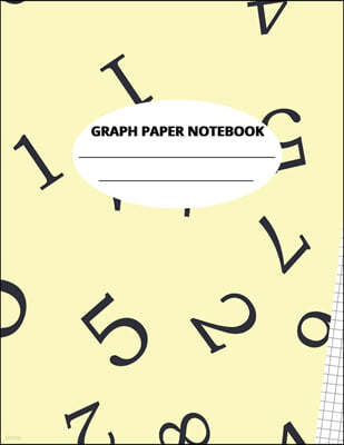 Graph Paper Notebook Quad Ruled 5 squares per inch