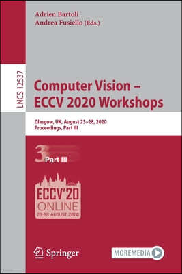 Computer Vision ? ECCV 2020 Workshops