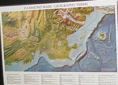 Geographic Terms/World Physical Map