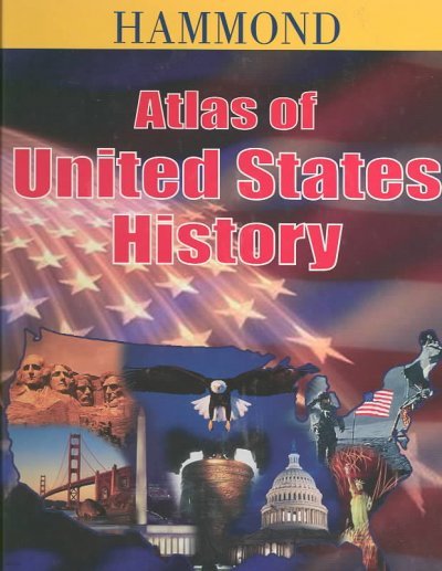 Atlas of United States History with Map of Presidents with Charts