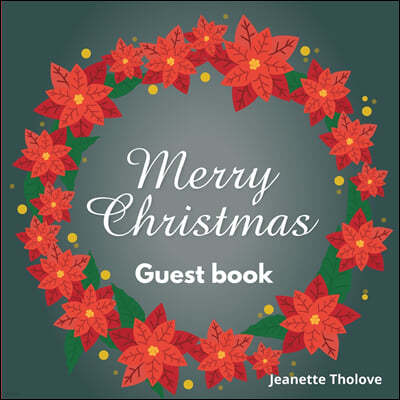 Merry Christmas guest book