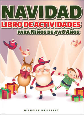 Navidad Libro de actividades para Ninos de 4 a 8 Anos