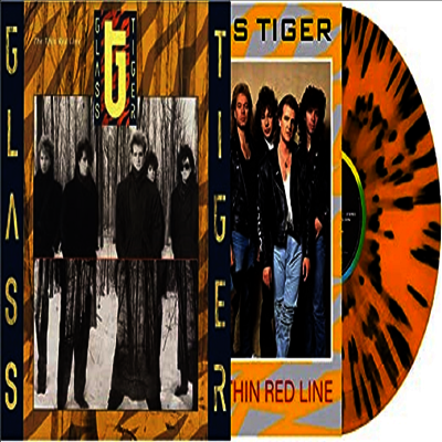 Glass Tiger — Thin Red Line 앨범 커버
