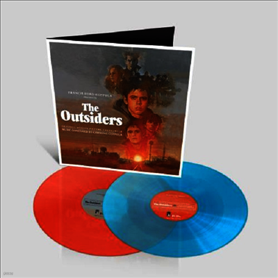 Carmine Coppola — The Outsiders (아웃사이더) (Soundtrack)(Gatefold) 앨범 커버