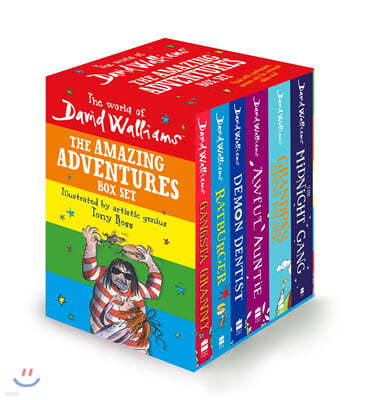 The World of David Walliams: The Amazing Adventures Box Set