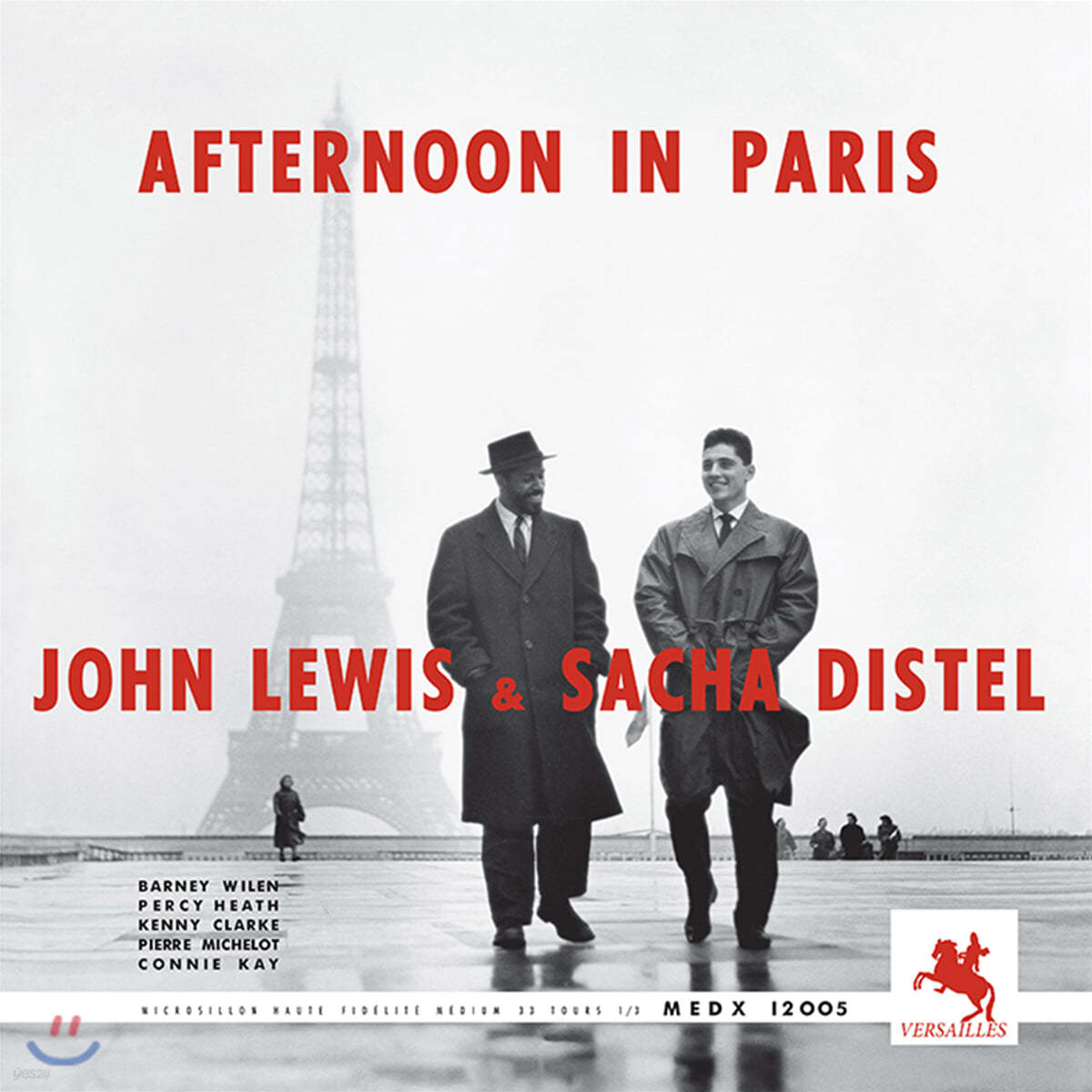 John Lewis / Sacha Distel (존 루이스 / 사샤 디스텔) - Afternoon in Paris (Versailles 1957) [LP] 