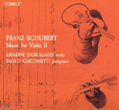 Ariadne Daskalakis Ʈ: ̿ø  ǰ 2 (Schubert: Works for Violin Vol. 2)