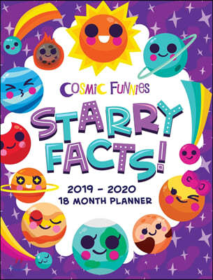 Cosmic Funnies 2019-2020 Planner: 17 month planner