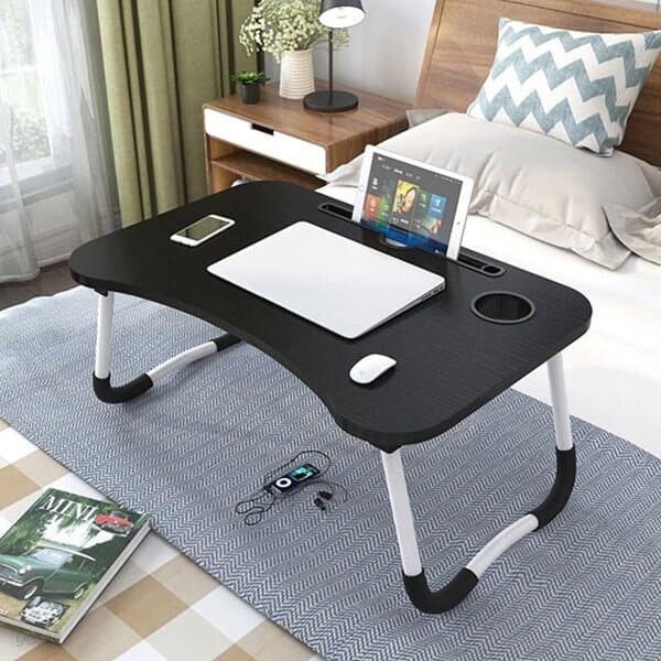 좌석 노트북 책상 접이식 미니 침대 베드 테이블 더쎈
