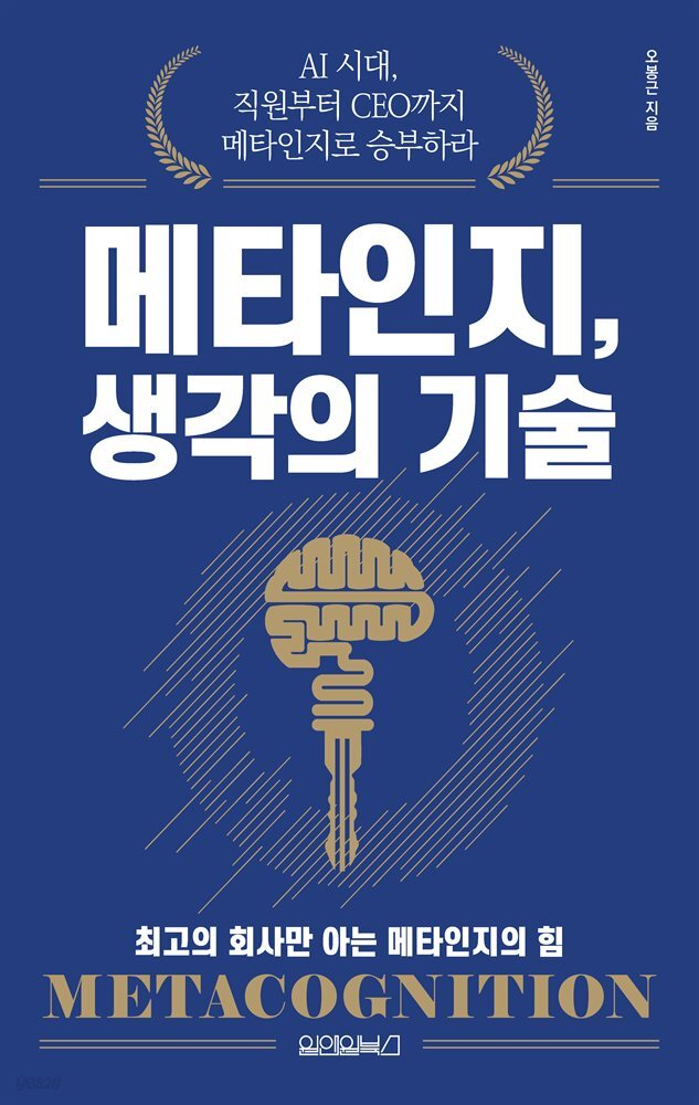 메타인지, 생각의 기술 : AI 시대, 직원부터 CEO까지 메타인지로 승부하라