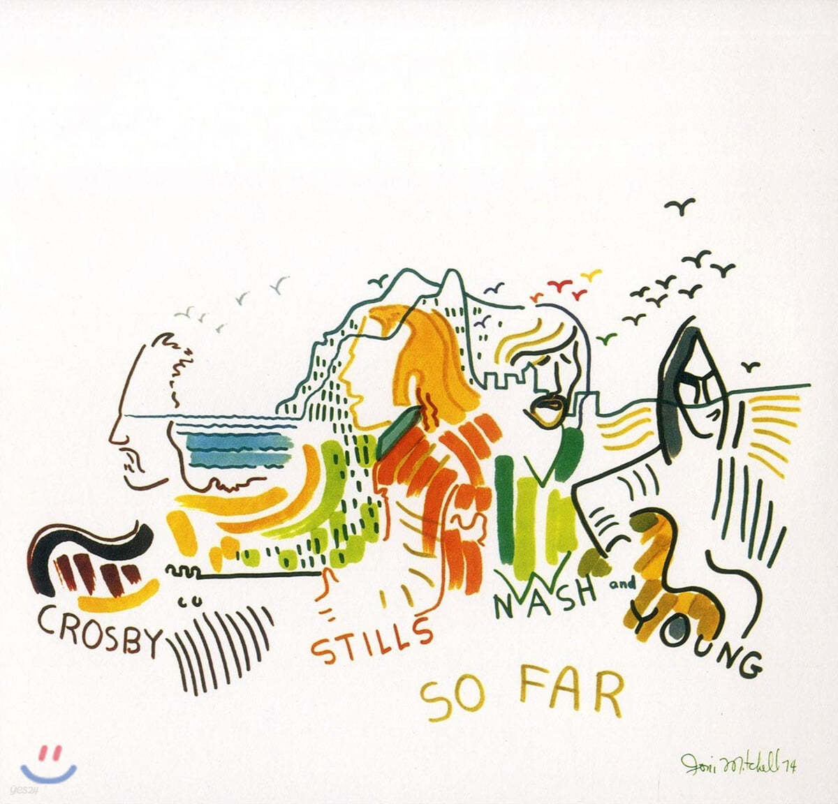 Crosby, Stills, Nash & Young (크로스비, 스틸스, 내쉬 앤 영) - So Far [LP] 