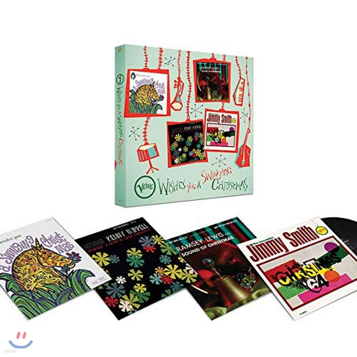 버브 레이블 재즈 캐럴 음반 모음집 (Verve Wishes You A Swinging Christmas) [4LP]