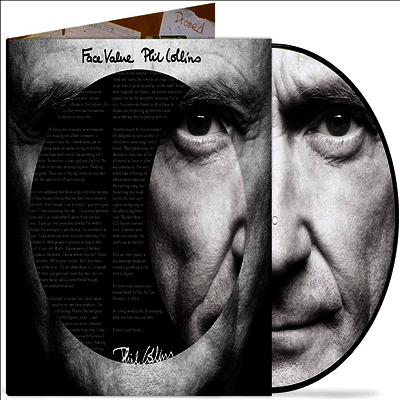 Phil Collins - Face Value (Picture LP)