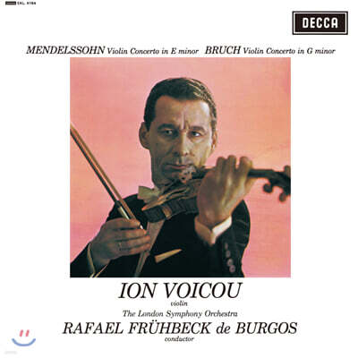 Ion Voicou — Ion Voicou 멘델스존 / 브루흐: 바이올린 협주곡 (Mendelssohn: Violin Concerto Op.64 / Bruch: Violin Concerto Op.26) 앨범 커버