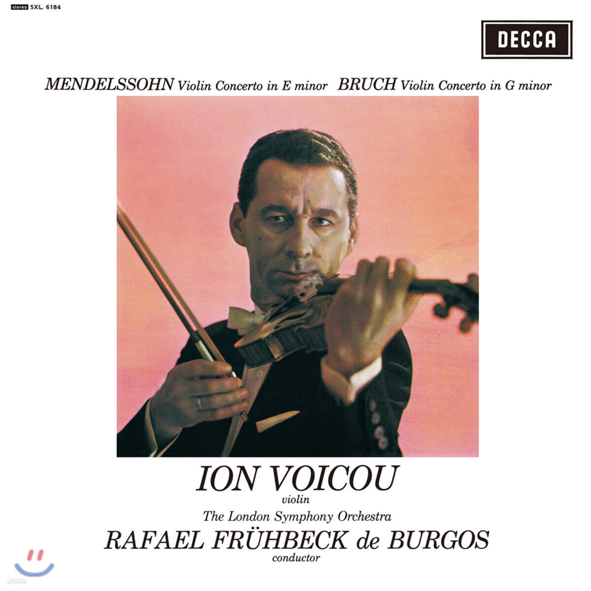 Ion Voicou 멘델스존 / 브루흐: 바이올린 협주곡 (Mendelssohn: Violin Concerto Op.64 / Bruch: Violin Concerto Op.26) [LP]