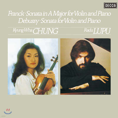 정경화 / Radu Lupu 프랑크 / 드뷔시: 바이올린 소나타 (Franck / Debussy: Sonatas for Violin and Piano) [LP] 