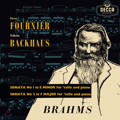 Pierre Fournier / Wilhelm Backhaus : ÿο ǾƳ븦  ҳŸ (Brahms: Sonatas for Cello and Piano Op.38, Op.99) [LP] 