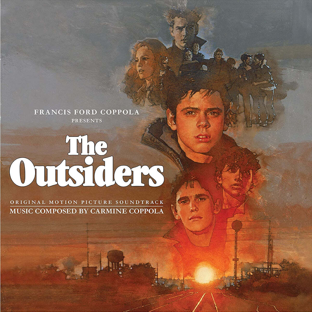 아웃사이더 영화음악 (The Outsiders OST by Carmine Coppola) [스카이블루 &amp; 선셋 오렌지 컬러 2LP] 