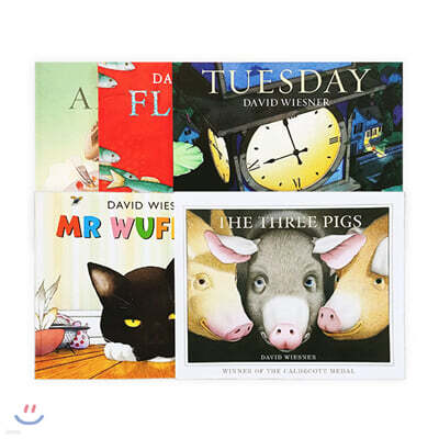 데이비드 위즈너 원서 그림책 페이퍼백 5종 세트 David Wiesner - 5 Books Set