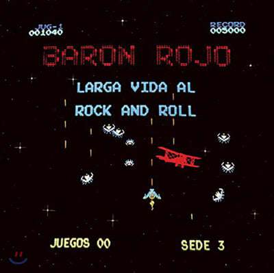 Baron Rojo — Larga Vida Al Rock And Roll 앨범 커버