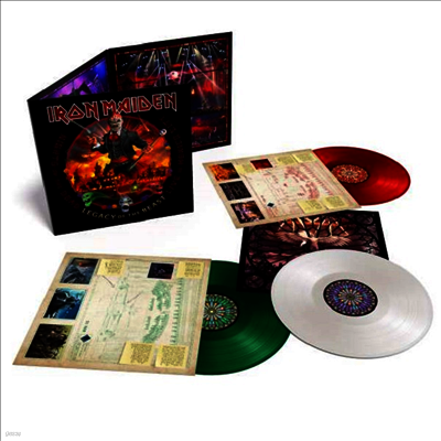 Iron Maiden — Night Of The Dead: Legacy Of The Beast - Live In Mexico City (Triple Gatefold Cover) 앨범 커버