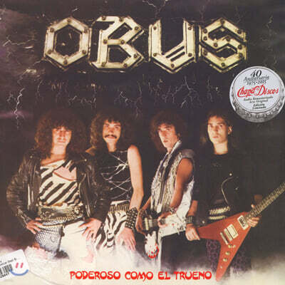 Obus — Poderoso Como El Trueno 앨범 커버