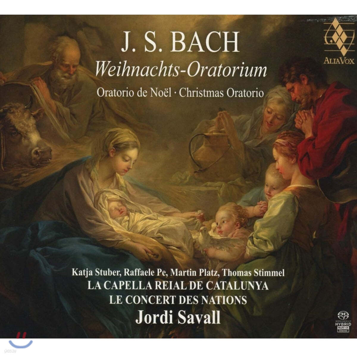Jordi Savall 바흐: 크리스마스 오라토리오 (J.S. Bach: Christmas Oratorio BWV248) 