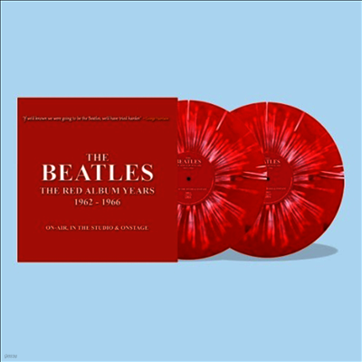 Beatles — Red Album Years 1962-Red Album Years 1962-1966: On Air, In the Studio & Onstage 앨범 커버