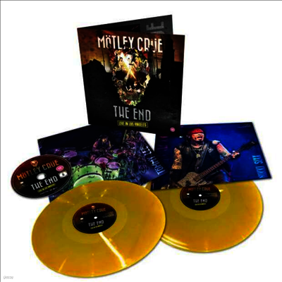 Motley Crue — The End: Live In Los Angeles (Gatefold) 앨범 커버