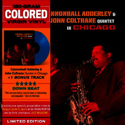 Cannonball Adderley — Quintet In Chicago (Bonus Track) 앨범 커버