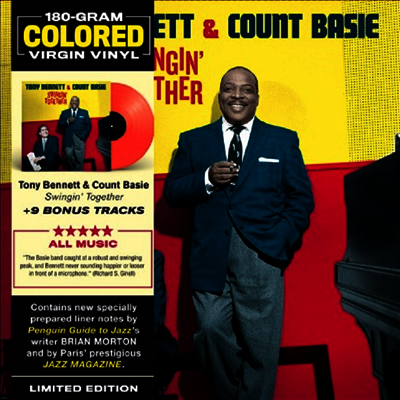 Tony Bennett & Count Basie — Swingin Together (Bonus Tracks) 앨범 커버