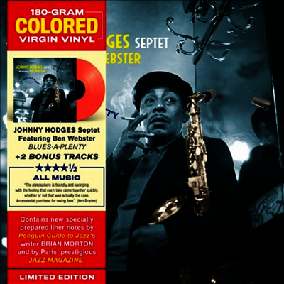 Johnny Hodges — Blues-A-Plenty (Bonus Tracks) 앨범 커버