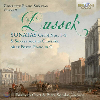 Petra Somlai 뒤세크: 피아노 소나타 전곡, 9집 (Dussek: Complete Piano Sonatas Op.14 No.1-3, Vol. 9) 