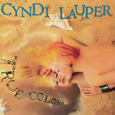 Cyndi Lauper — 2집 True Colors 앨범 커버