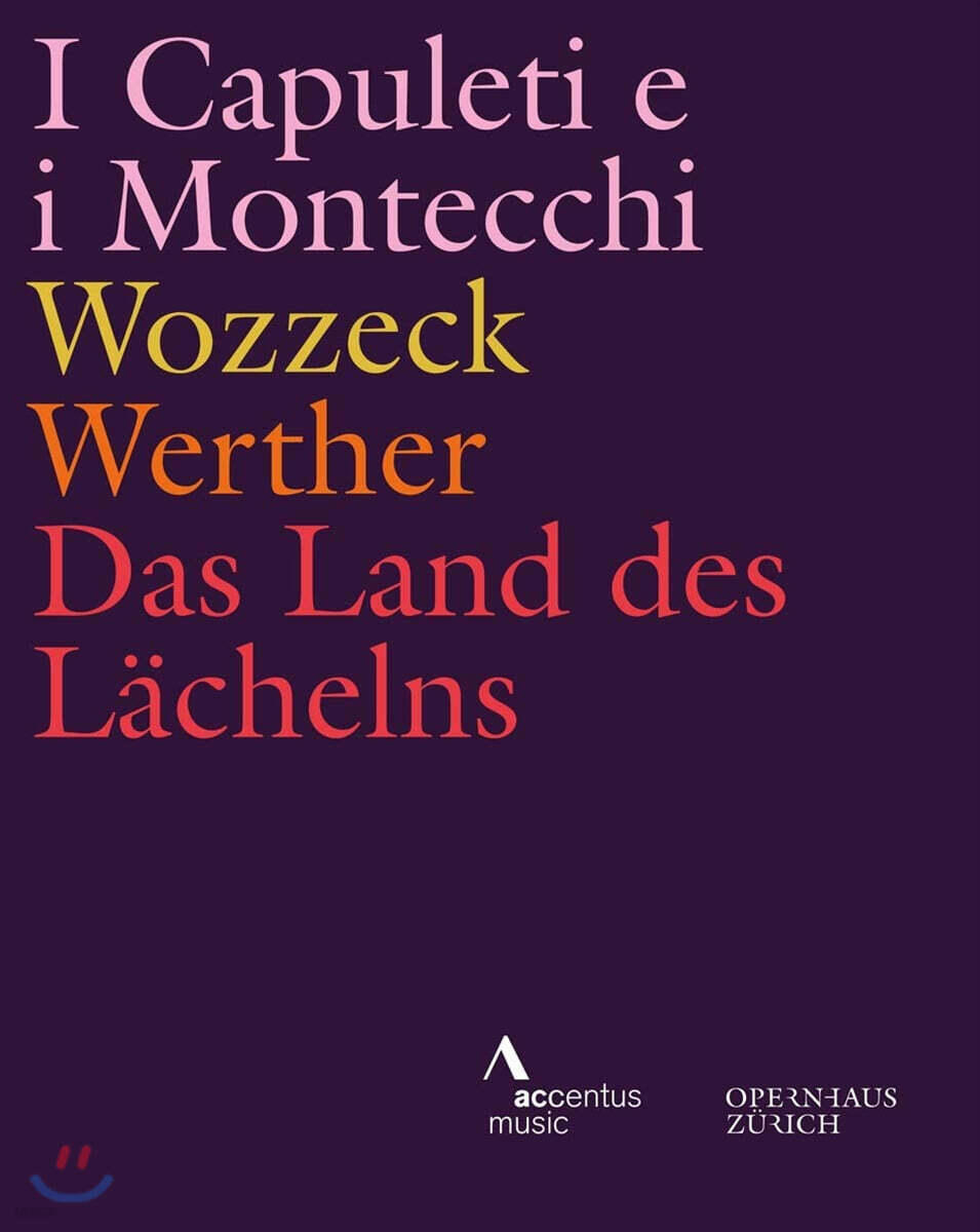 Fabio Luisi 취리히 오페라 실황 베스트 모음집 (Operas from the Opernhaus Zurich)