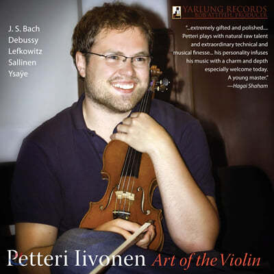 Petteri Iivonen :  ̿ø ҳŸ 2, 4 / : ĸƼŸ 2 (Ysay: Violin Sonata No.2, No.4 / Bach: Partita No.2 BWV1004) 