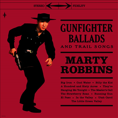 Marty Robbins — Gunfighter Ballads & Trail Songs 앨범 커버