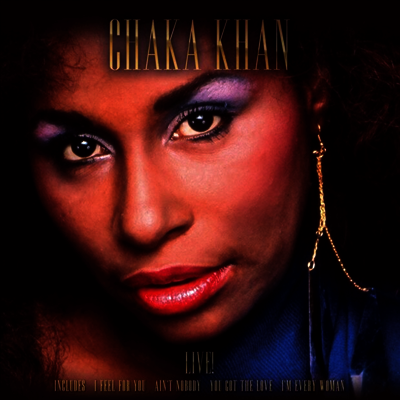 Chaka Khan — Live! 앨범 커버